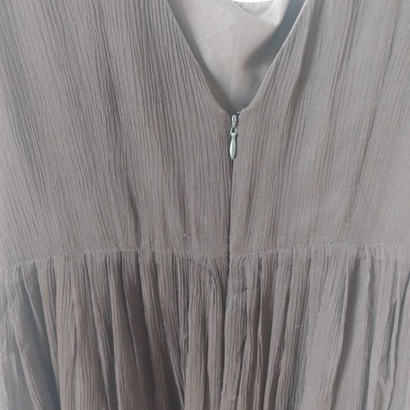 Chocolate Silk J Crew Dress - Picture 3 of 5